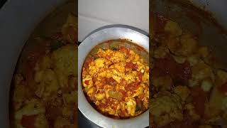 Tomato Cauliflower curry recipe easy amp tasty 😋😋😋 like share subscribe [upl. by Lamaj]