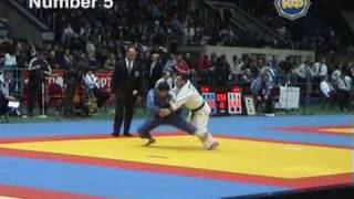 Won Hee Lees Tai Otoshi [upl. by Nimocks658]