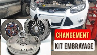 changement kit embrayage de ford Focus [upl. by Neleb]