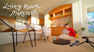 Settling Into The New Home 🛋️✨ living room makeover unboxing new furniture from Castlery [upl. by Arakat]