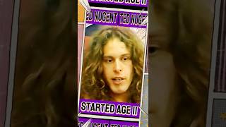 TED NUGENT I was rockin in a band at age 11 tednugentshorts [upl. by Ailahs]