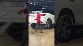 Car wash  Get Your Car Sparkling Outdoor Wash Techniques Revealed shorts shortvideo viralvideo [upl. by Dnalyk]