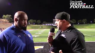 INTERVIEW Estacado head coach William Blaylock [upl. by Doraj]