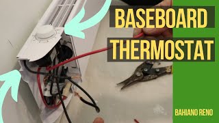 How to Install a HEATER with builtin thermostat [upl. by Hairem]