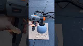 VonHaus 800W Paint Sprayer Gun [upl. by Drahnreb]