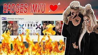 TUTO Comment mettre des badges gratuitement sur son profil IMVU [upl. by Pallaton]