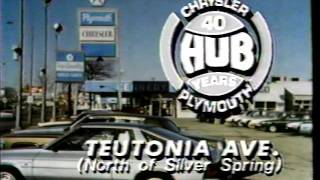 Hub Chrysler Plymouth  New Teutonia Location 1984 Milwaukee [upl. by Neetsirhc]