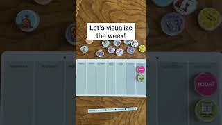 Tutorial Creating a visual calendar for kids in foster care [upl. by Swift]