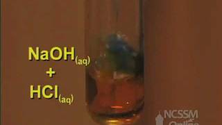 Double Displacement HCl and NaOH [upl. by Vincelette170]