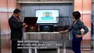 Vitrolas Teac LPR550 GF550 E CLASSIC CTX no programa MULHERES 11032014 [upl. by Himelman844]