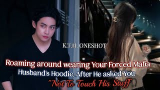 Roaming around wearing His Hoodie after He Said Taehyung ff oneshot btsff taehyungff [upl. by Reffinnej]