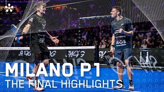 Milano Premier Padel P1 Highlights  Men Final [upl. by Khudari]