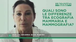 Quali sono le differenze tra ecografia mammaria e mammografia [upl. by Ycam]