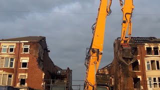 Blackpool New Hacketts Demolition Midway 🏢🧱 [upl. by Einahteb]