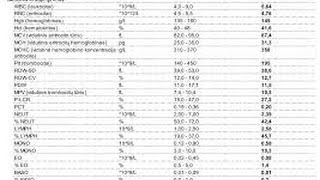 Overview Full Blood Count Result [upl. by Kohcztiy510]