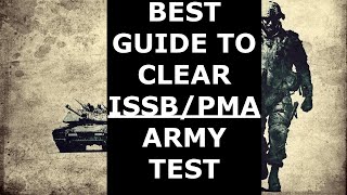 HOW TO CLEAR ISSB INITIAL TEST  PMA LONG COURSE  pma 150  DSSC army airforce navy [upl. by Jarid]