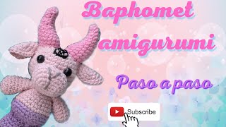 Baphomet amigurumi Kawaii  paso a paso [upl. by Ellac446]