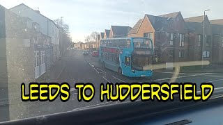 A bus ride from Leeds to Huddersfield on a Arriva 229 [upl. by Garland]