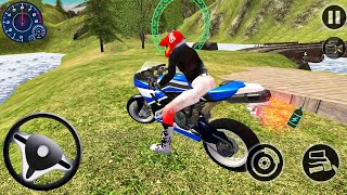 Uphill Offroad Motorbike Rider 🛵♐ Gameplay 488  Drive Motorbike For Offroading  Star Mobile Gaming [upl. by Nadler]