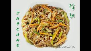 Vegetarian Japchae Recipe  잡채 만들기  채식  Korean Cooking  Korean Dish  Vegetarian Version [upl. by Schertz]