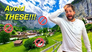 10 Tourist Mistakes to Avoid in Switzerland 🇨🇭  A Locals Insider Guide [upl. by Lisk476]