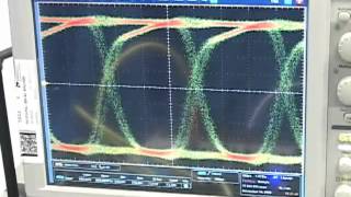 SMPTE SDI Jitter Reduction Demo [upl. by Nywrad]