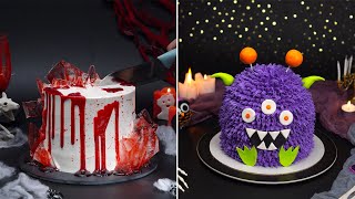 Halloween Cake Decorating Ideas For Beginners  Easy Cake Decorating Tutorials [upl. by Elwood]