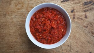 How To Make Sambal Paste With Fresh Chilies [upl. by Ellennod]