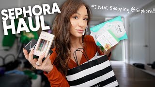 Huge SEPHORA Beauty Haul Vlogmas Day 22 [upl. by Alesiram433]