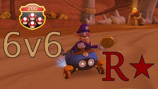 MK8DX 200cc Rated R vs Provent  Highlights [upl. by Velick]