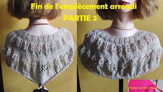 2 Tuto Tricot Pull Femme Top Down à empiècement rond  Changer de câble sans changer daiguilles [upl. by Dragde]