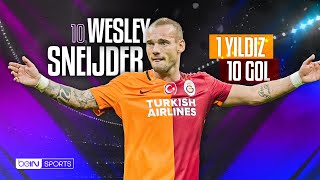 1 Yıldız 10 Gol  Wesley Sneijderin En Güzel 10 Golü [upl. by Ratep]