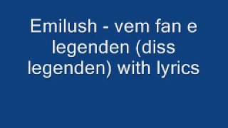 Emilushvem fan e legenden legenden diss with link [upl. by Rodge902]