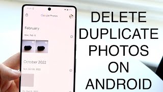 How To Delete Duplicate Photos On Android 2023 [upl. by Banyaz]