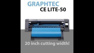 Graphtec CE LITE50 Cutter [upl. by Zeiger179]