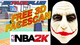 FREE DARK KNIGHT GOLEM JOKER 3D FACE SCAN ALL 2K VERSIONS [upl. by Eineg]