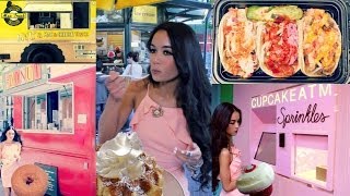 Sampling NYCs Top 5 Food Trucks  Street Meats amp Sweets Urban Guidebook [upl. by Feldt618]