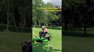 Bought a New John Deere Z320R Backyardsurvival5 family johndeere lawnmower zeroturn family [upl. by Naldo791]