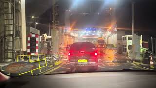 Driving onboard Irish ferries Innishree Dover Kent England January 13th 2024 [upl. by Rosenwald]