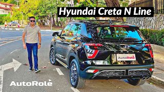 Hyundai Creta N Line tem visual esportivo Turbinado SUV aceita comandos por voz ou via smartphone [upl. by Lili60]