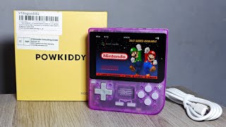 Powkiddy V10 Handheld Game Console Review [upl. by Pennie]