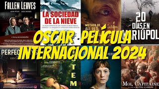 Precandidatas al OSCAR  Mejor película INTERNACIONAL 2024 y posible terna [upl. by Ahgiel]