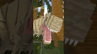 Baby Zombie and monkey in prehistoric times Part 2 minecraft minecraftanimation dinosaur [upl. by Maribeth745]