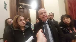 Decreto Milleproroghe il M5s abbandona i lavori intervista a Alfonso Colucci e Daniela Torto [upl. by Ingham]