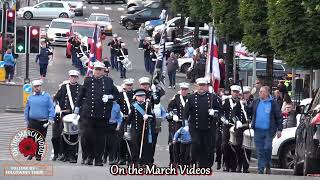 Flutes amp Drums Donaghadee  Derryloran Boyne Defenders Parade 2024 [upl. by Adnaloj]