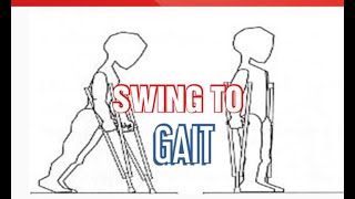 SwingtoGait Pattern Demonstration [upl. by Jennee]