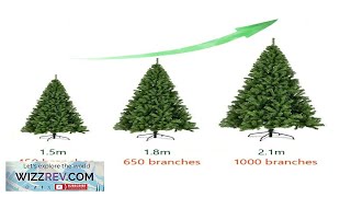 21m12m PVC Large Christmas Tree Encryption Green Snow Tree Christmas Decoration 2025 Review [upl. by Ymas]