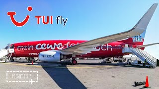 The TUI Holiday flight experience  B737800 with SKY INTERIOR Hamburg to Heraklion  PERFECT fare [upl. by Cirderf]