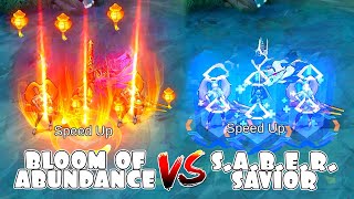 Rafaela Bloom of Abundance VS SABER Savior Skin Comparison [upl. by Oniuqa425]