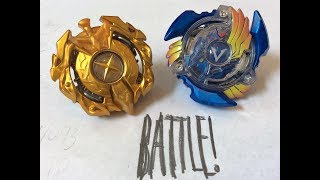 Xcalius VS Valtryek V2  HASBRO BEYBLADE BURST BATTLE [upl. by Coombs]